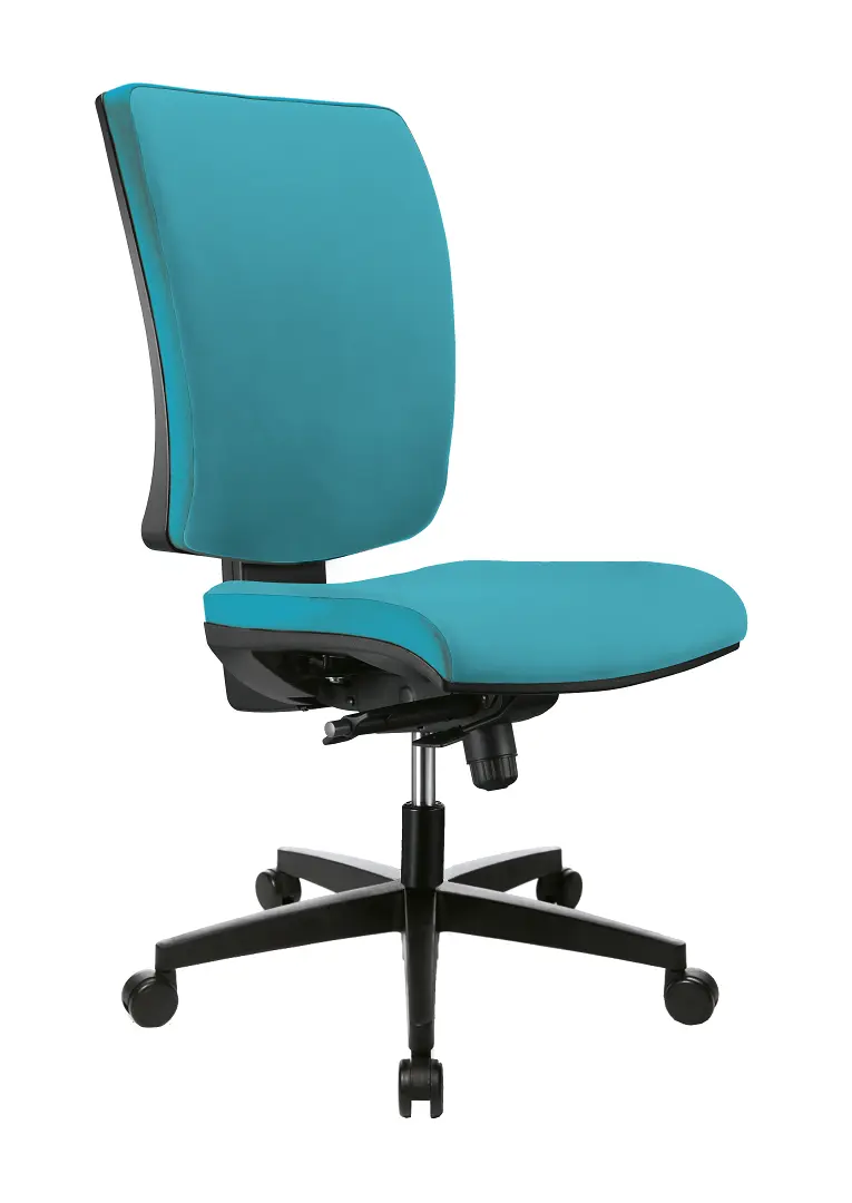 BOLZANO SYN židle kancelářská, koženka AN 078 - koženka tyrkysová